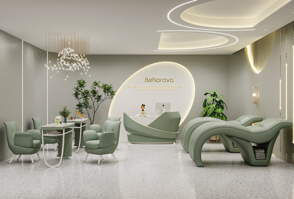 BeNoravo Salon Equipment
BeNoravo Manicure Chair
BeNoravo Manicure Table
BeNoravo Beauty Bed
BeNoravo Lash Bed
BeNoravo Reception Desk